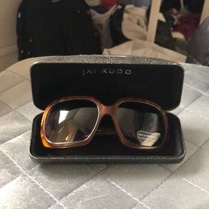 Never Worn Jai Kudo Sunglasses (Case Included)